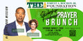 Advertisement for The Forest A. Rochon Jr. Foundation Scholarship Fundraiser Prayer Brunch with event details.